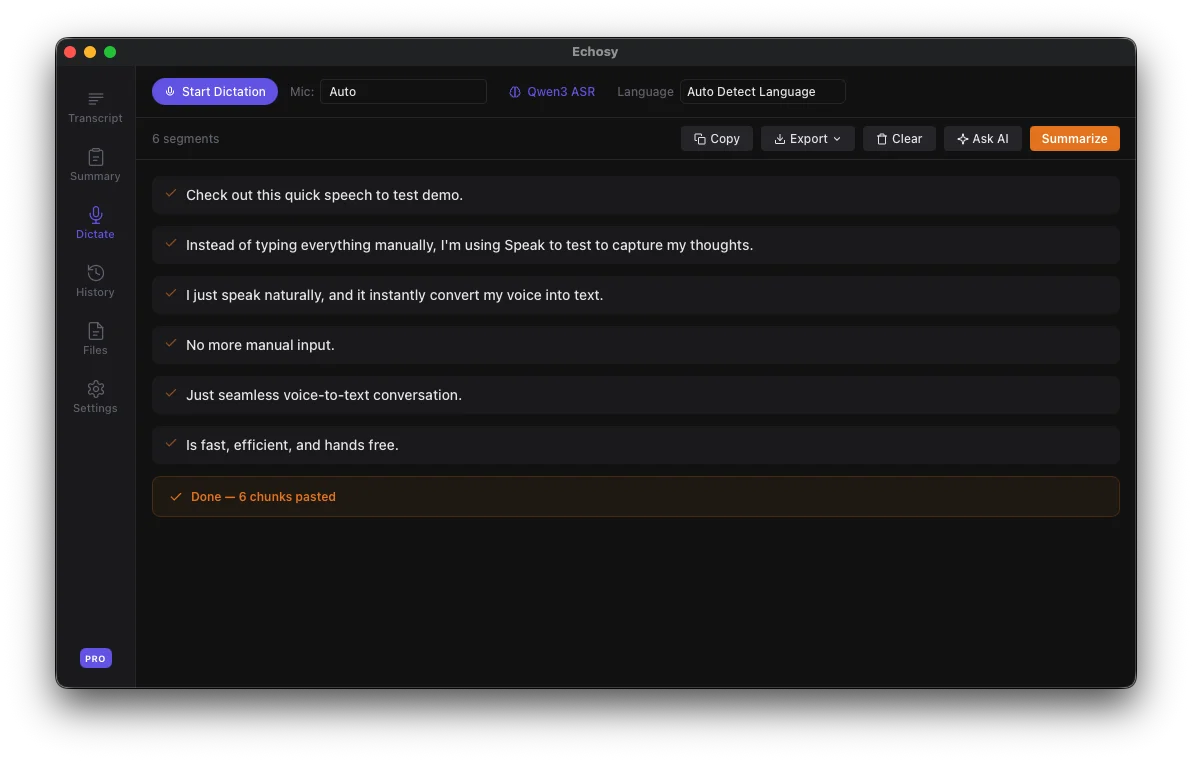 Speak Naturally, Type Instantly